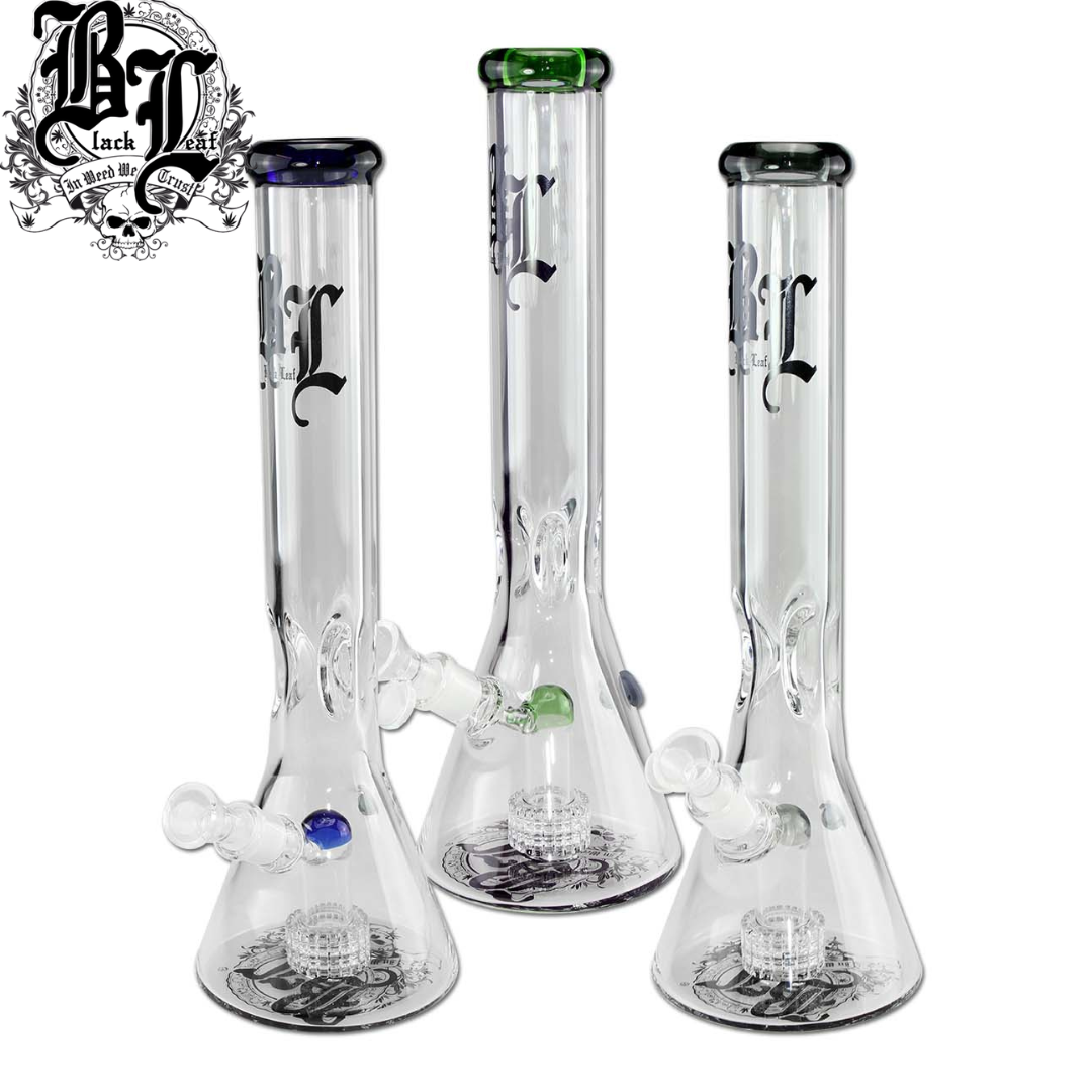 Perkolatorbong, Black Leaf®, Beaker, alle Farben